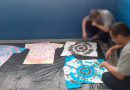 Jovens do CASA Irapuru I aprendem técnica de Tie-Dye em oficina